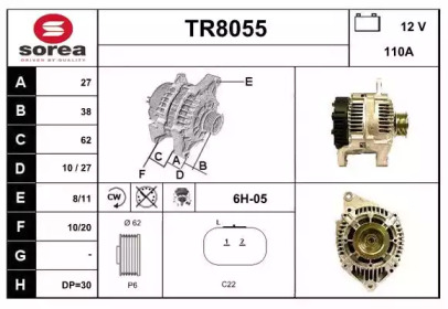 SNRA TR8055