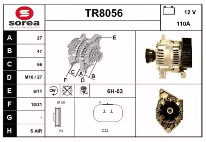 SNRA TR8056