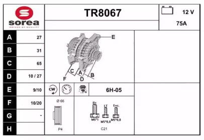 SNRA TR8067