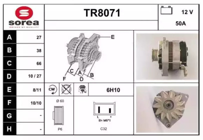 SNRA TR8071