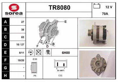 SNRA TR8080