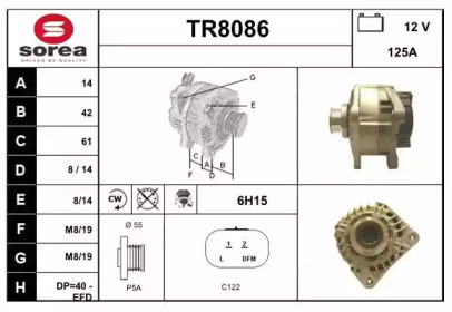 SNRA TR8086