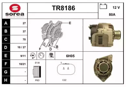 SNRA TR8186