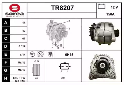 SNRA TR8207