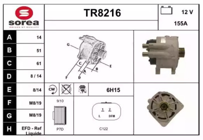 SNRA TR8216