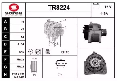 SNRA TR8224