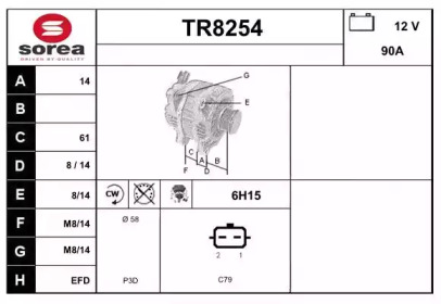 SNRA TR8254