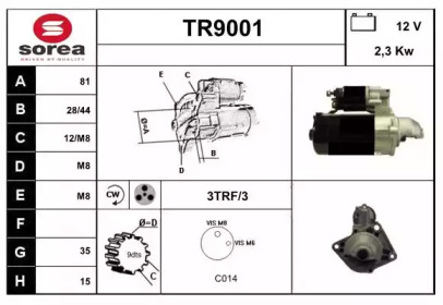 SNRA TR9001