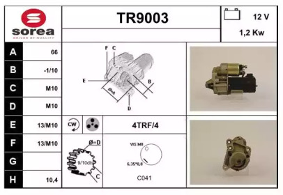 SNRA TR9003