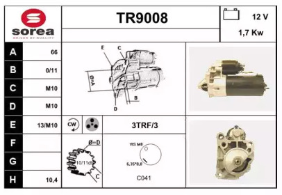 SNRA TR9008