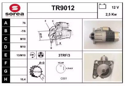 SNRA TR9012