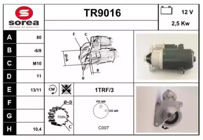 SNRA TR9016