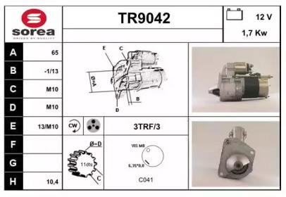 SNRA TR9042