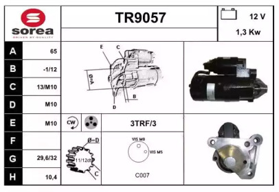 SNRA TR9057