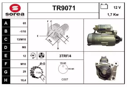 SNRA TR9071