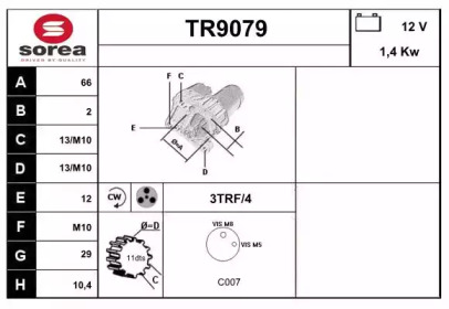 SNRA TR9079