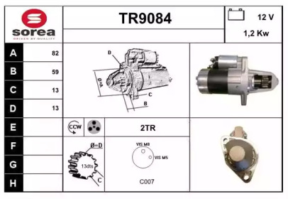 SNRA TR9084