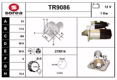 SNRA TR9086