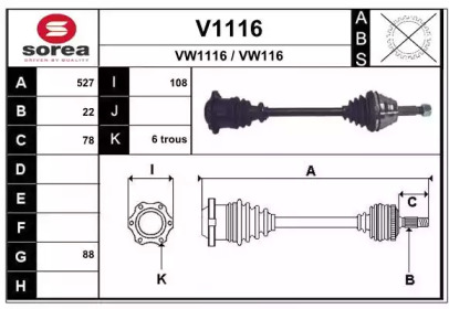 SNRA V1116