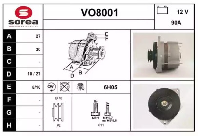 SNRA VO8001