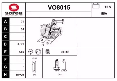 SNRA VO8015