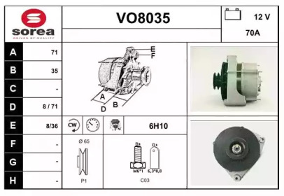 SNRA VO8035