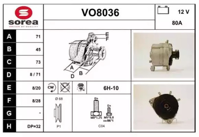 SNRA VO8036