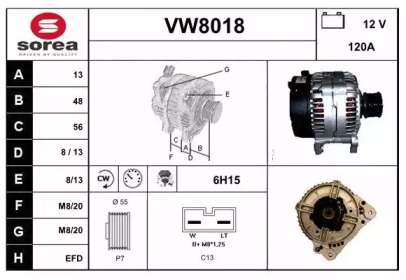 SNRA VW8018