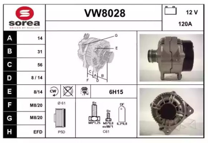 SNRA VW8028