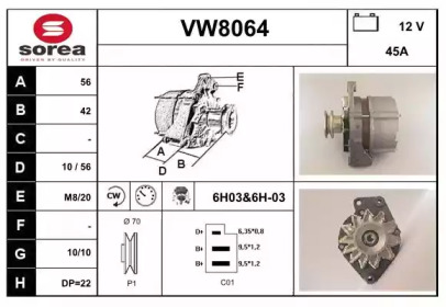 SNRA VW8064