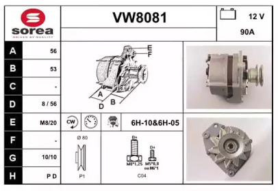 SNRA VW8081