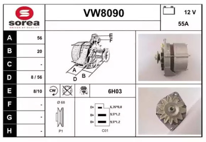 SNRA VW8090