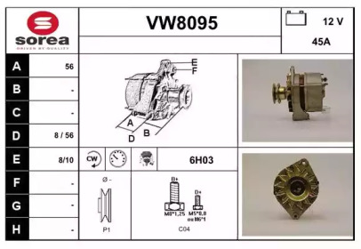 SNRA VW8095