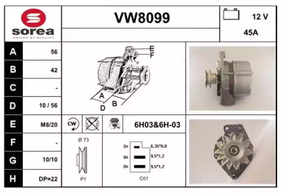 SNRA VW8099