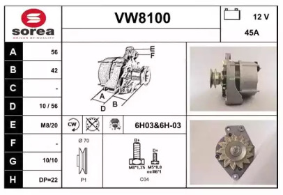 SNRA VW8100