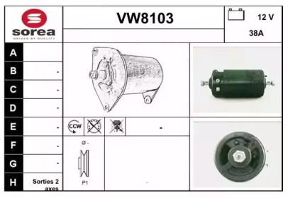 SNRA VW8103