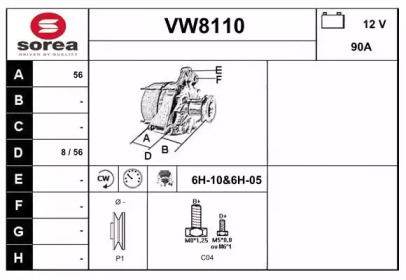 SNRA VW8110