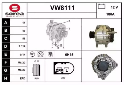 SNRA VW8111