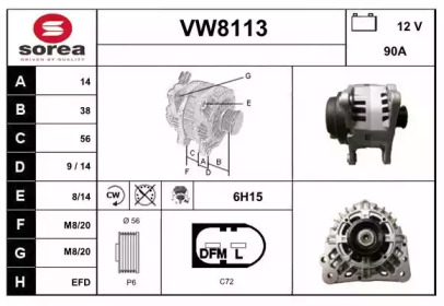 SNRA VW8113