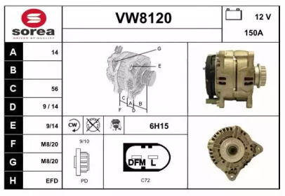 SNRA VW8120