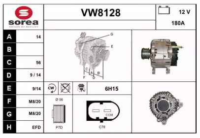 SNRA VW8128