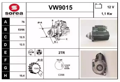 SNRA VW9015