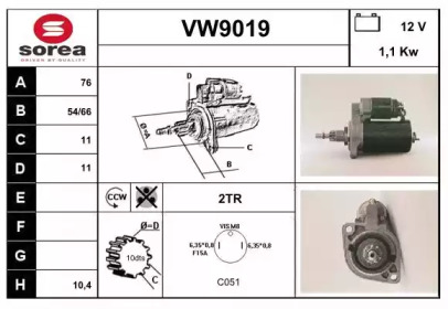 SNRA VW9019