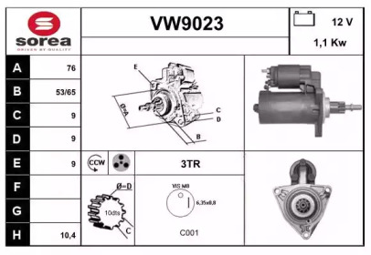 SNRA VW9023