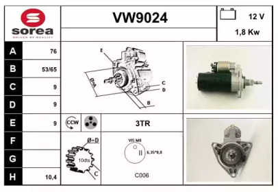 SNRA VW9024