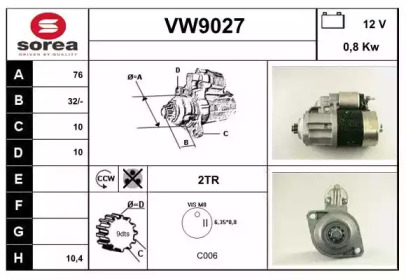 SNRA VW9027