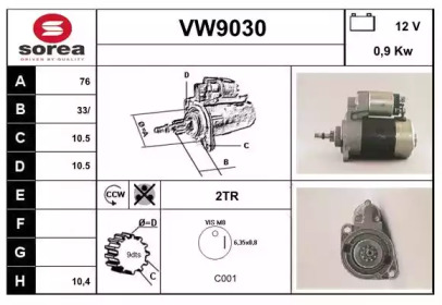 SNRA VW9030