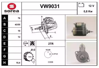 SNRA VW9031