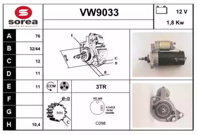 SNRA VW9033