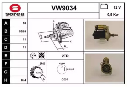 SNRA VW9034